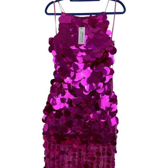 Nasty Gal Pink Sequin Dress - Picture 5 of 12